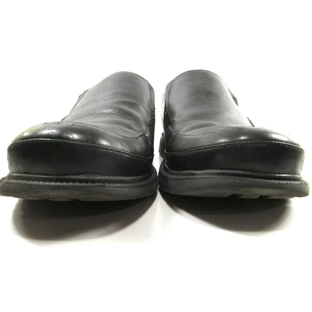 Abeo Bio System Linwood Black Leather Loafers Mens Size US 11